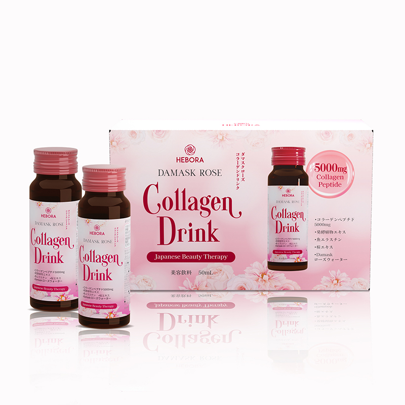 COLLAGEN HEBORA DRINK ROSE 50ML X10