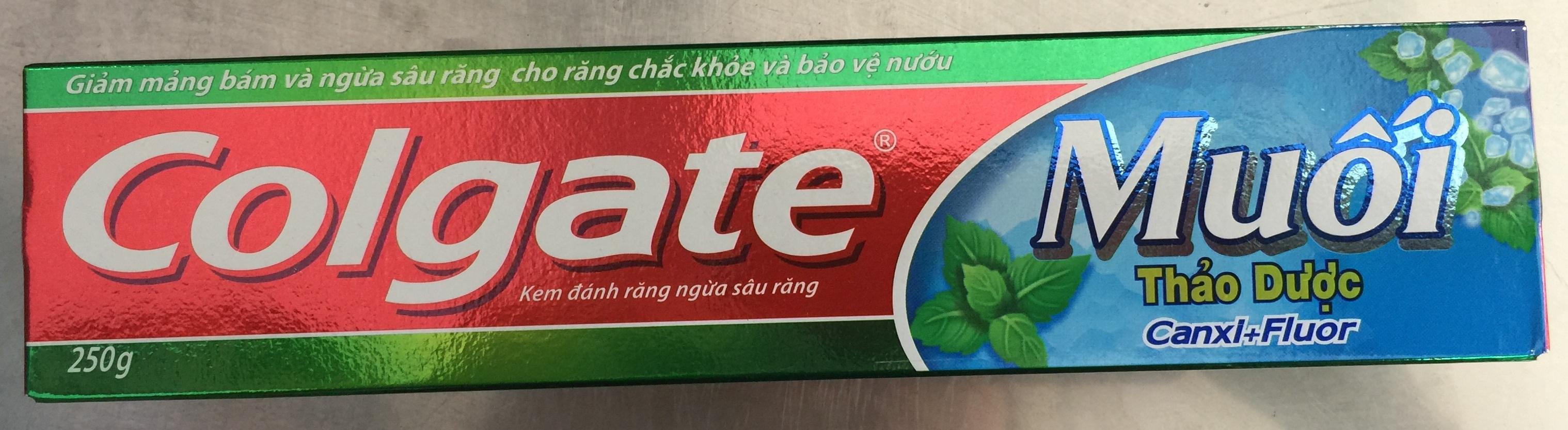 Kem đánh răng colgate muối thảo dược 250g