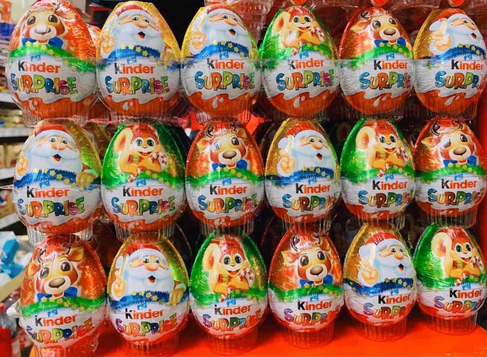 Trứng socola Kinder sữa Surprise 20gr và 100gr - Đức