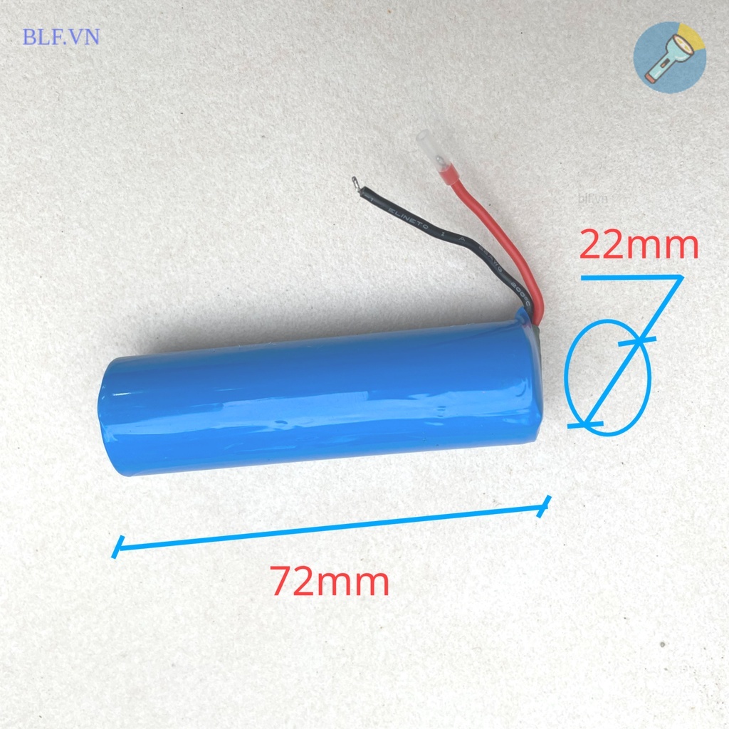 Pin sạc 21700 4500mah 5A có dây, tích hợp mạch điều khiển 3.7 4.2v