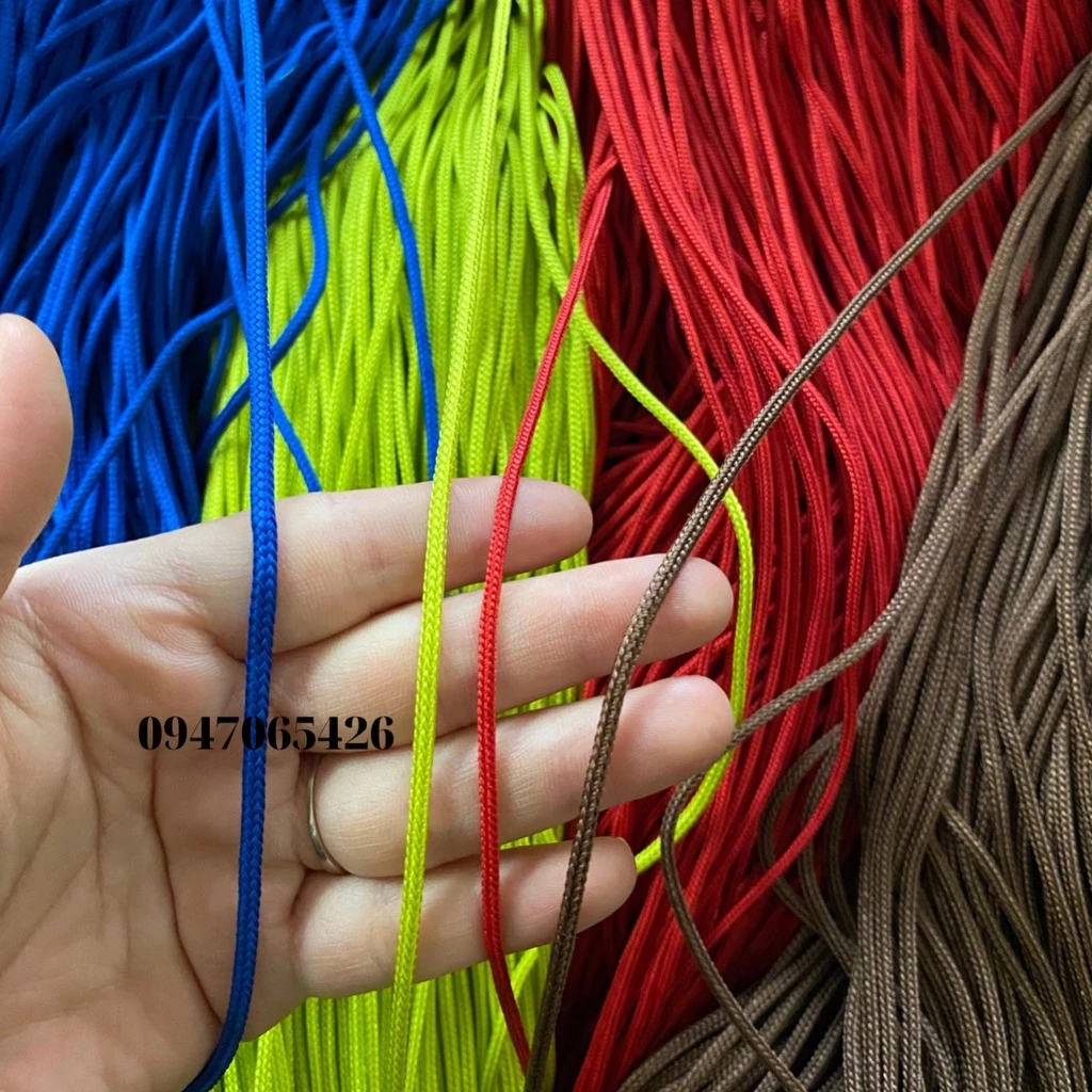 Dây thả diều, dây dù malai chất lượng cao (2mm,3mm,2,5mm,5mm,6mm)