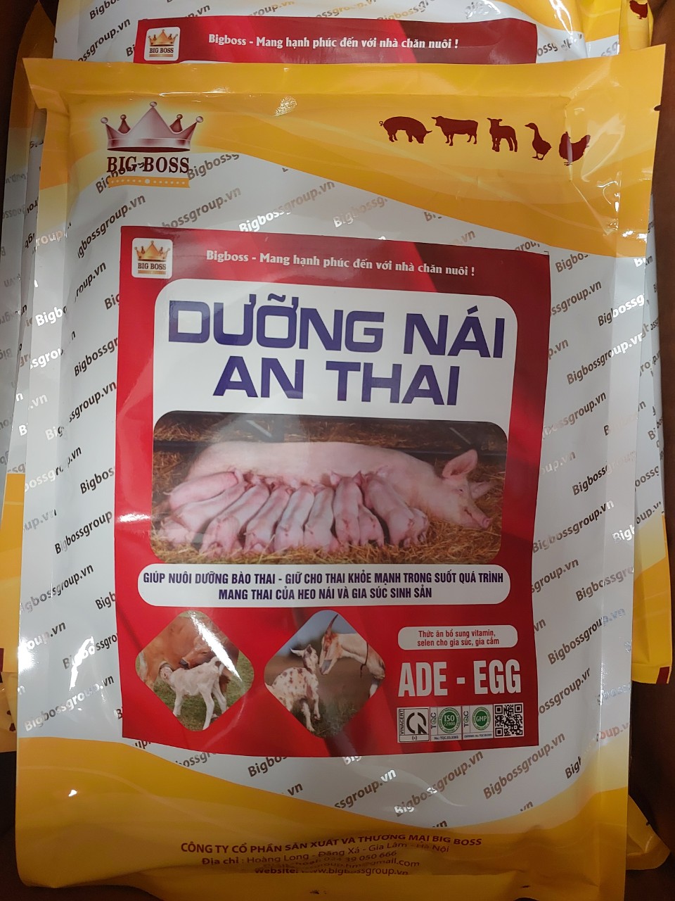 An thai- dưỡng nái (giúp nái khỏe, thai khỏe, ngừa khô thai, ngừa xảy thai...)