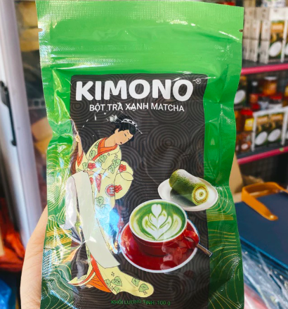 Japanese Kimono Matcha Powder Packets 100Gr, 500Gr