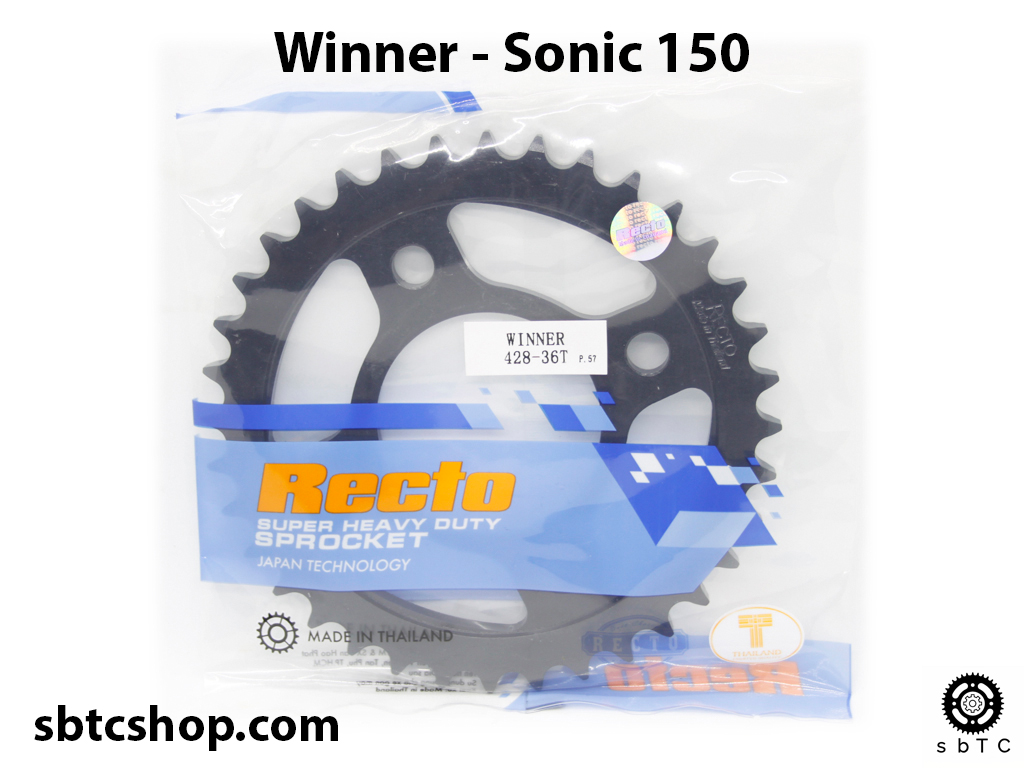 Dĩa recto 34 36 37 38 39 40 41 răng cho xe độ winner sonic 150 chính hãng