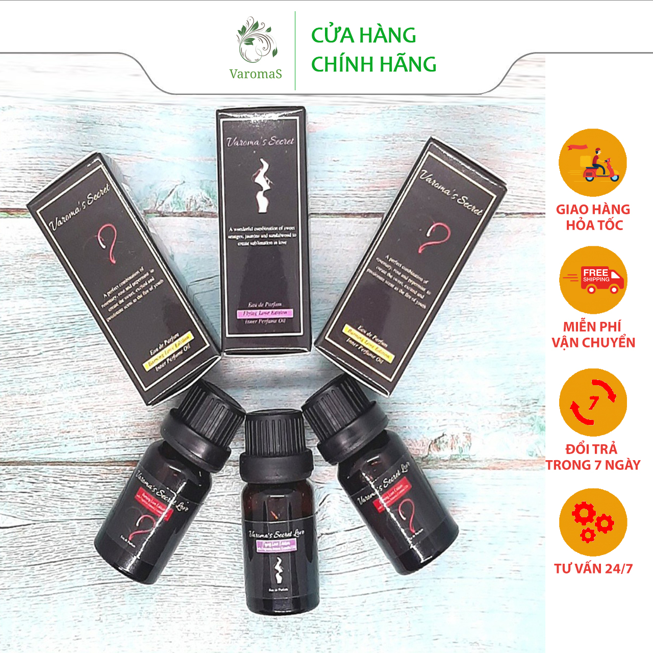 Nước hoa vùng kín chính hãng Varoma’s Secret 10ml hương thơm nồng nàn quyến rũ châu Âu - nước hoa - nước hoa vùng kín - nuoc hoa vung kin