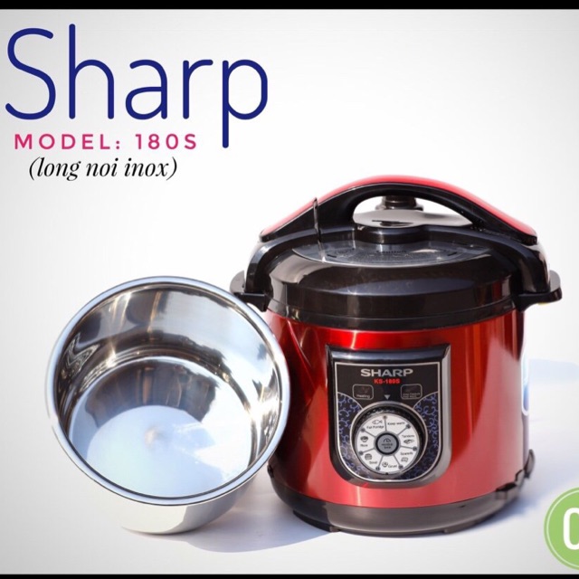 Nồi áp suất điện Đa Năng SHarp thái lan Dung tích 6L-ks226-228-180S,Nồi áp suất Đa Năng ,nồi áp suất sharp ,nồi áp xuất cắm điện đa năng, tiếp kiệm thời gian, rễ sử dụng dẫn nhiệt nhanh Có chức năng hẹn giờ lấu ,hầm,ninh