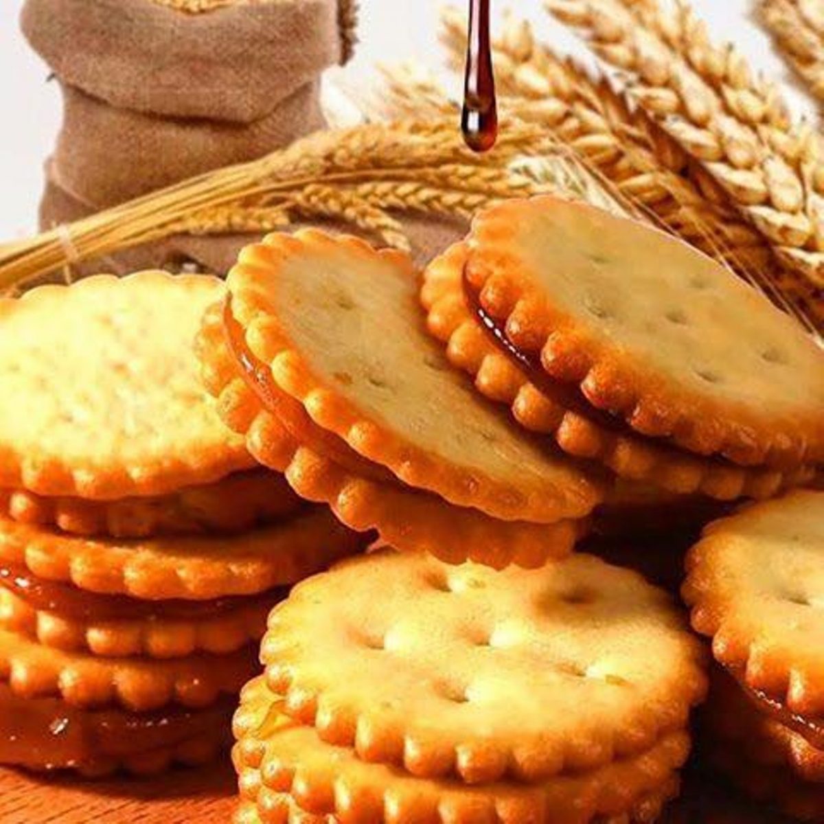 250G Bánh quy trứng muối opber hottrend - Bánh kẹo đồ ăn vặt siêu ngon