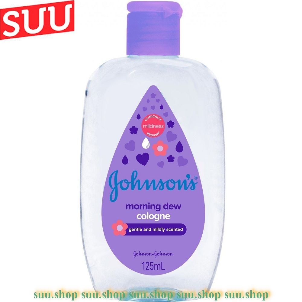Nước Hoa Em Bé 125ml Hương Ban Mai Johnson’s Baby Morning Dew Cologne