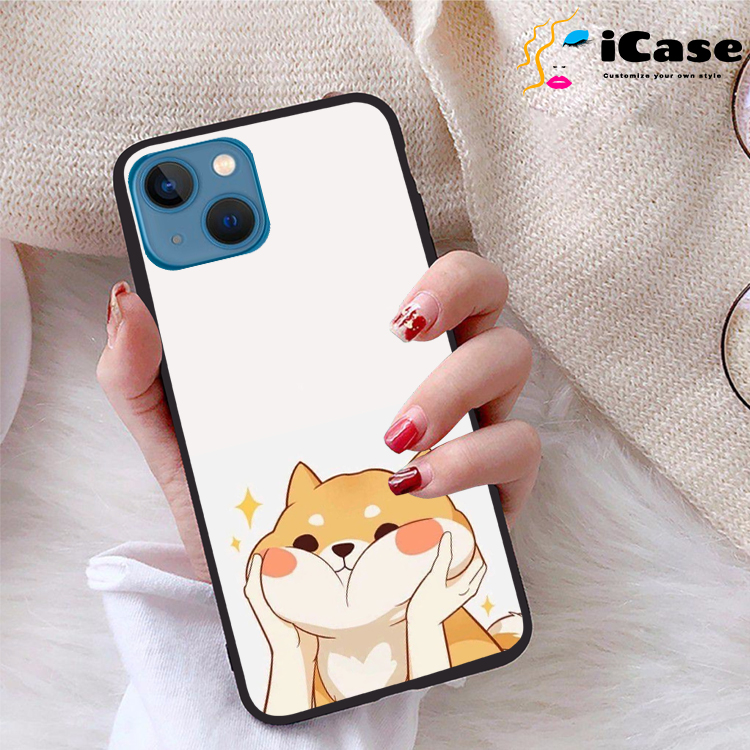 Ốp lưng iphone 13 viền dẻo tpu bst kawai
