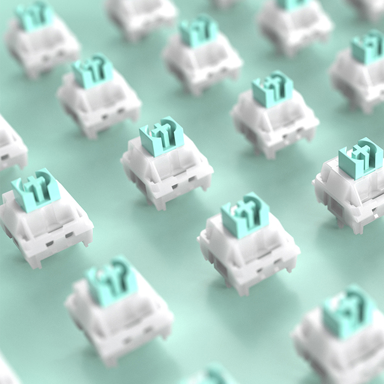 Bàn phím cơ chơi game không dây FL-Esports FL100CPM White Olivia 3 Mode RGB - Hotswap - Led RGB - 3 chế độ kết nối - FLCMMK Switch - Pin 3000mAh