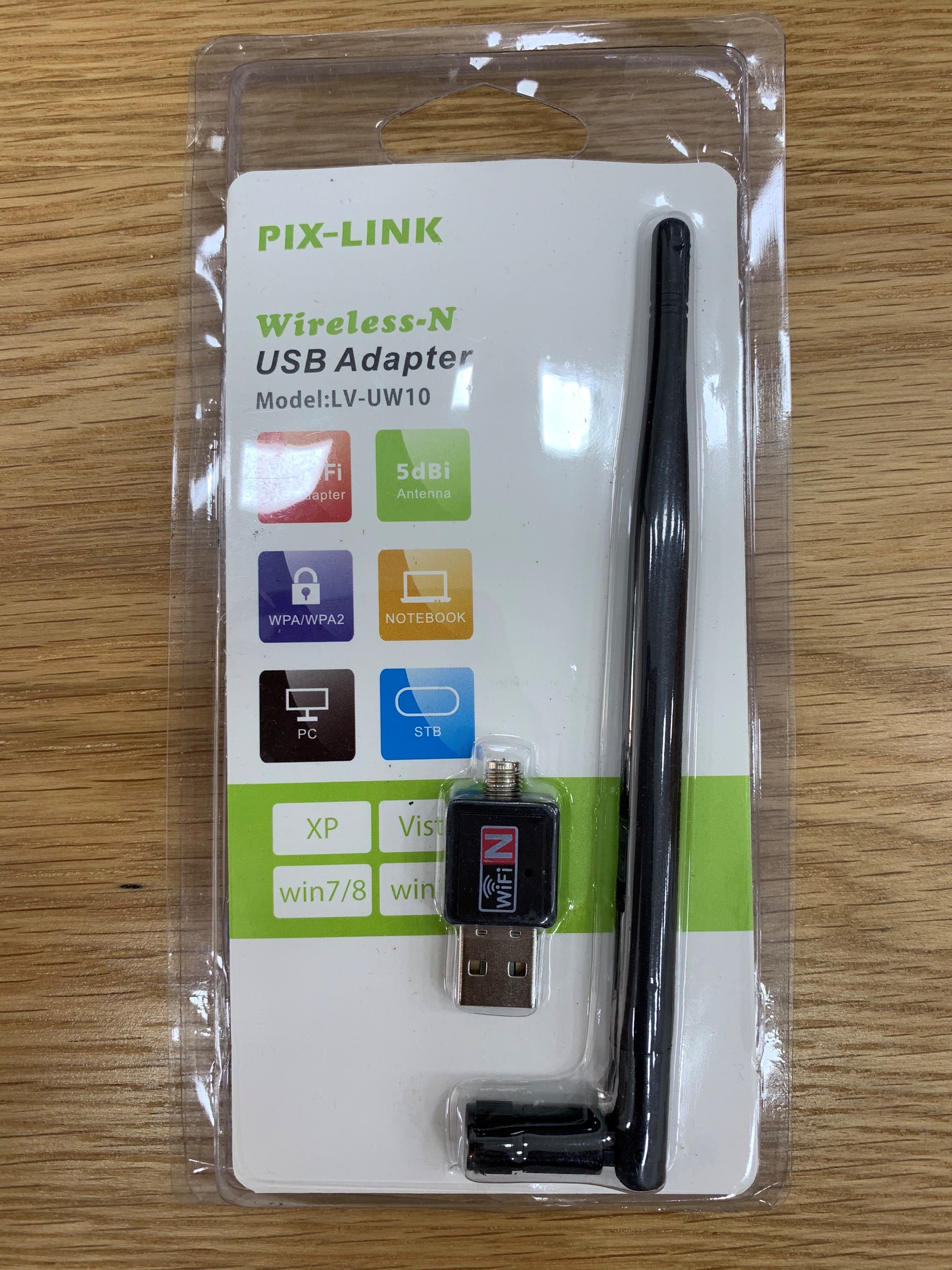 USB Thu Sóng Wifi 802.11n Cho Máy Tính Có Anten Dài Bắt Sóng Cực Tốt