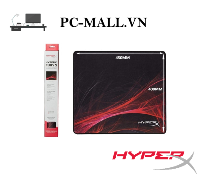 Bàn di chuột hyperx fury s speed edition - size l