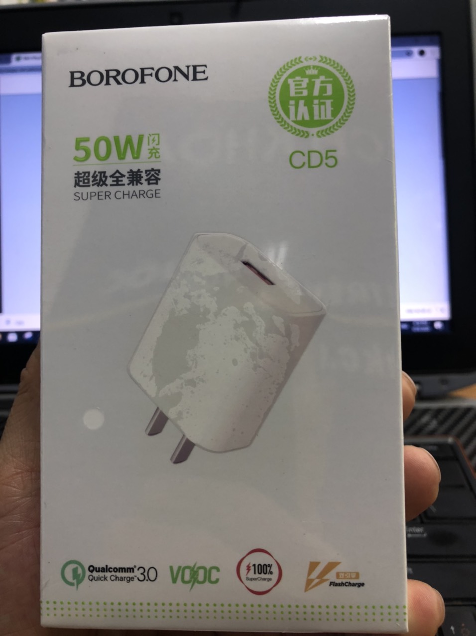 [HCM]CócSạc Nhanh CD5 Borofone 22.5W - 50W - Cổng Type-C