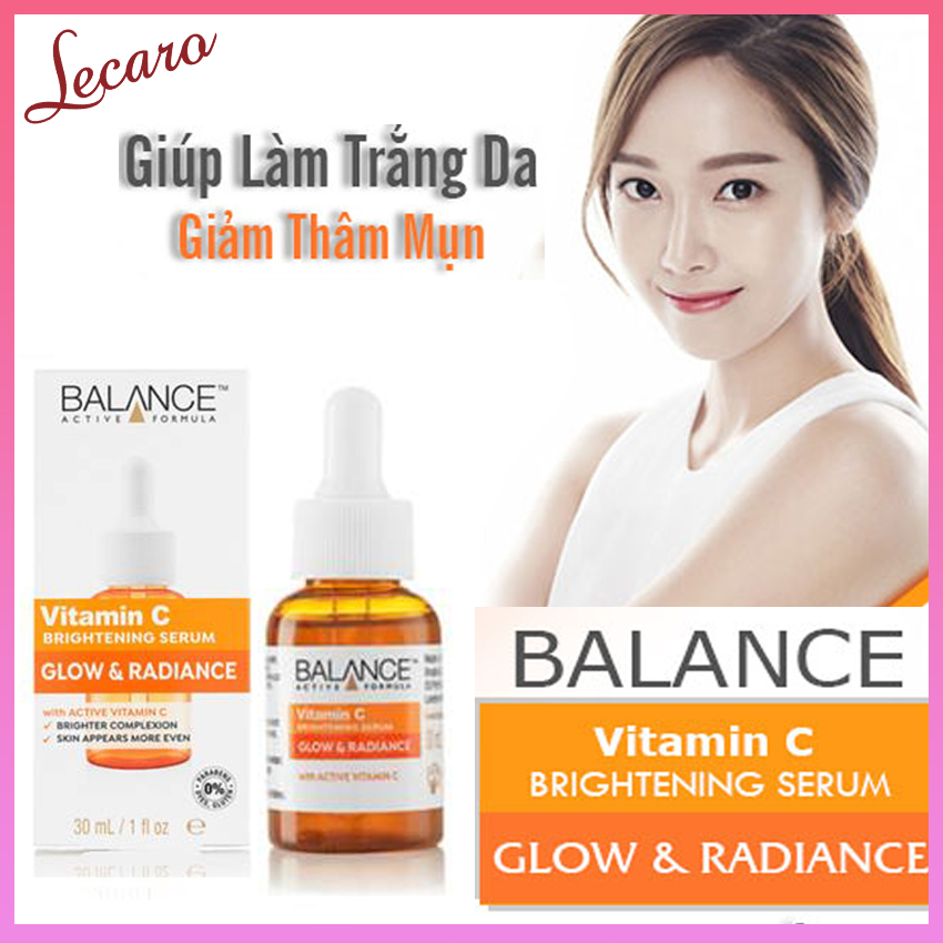 Lecaro store - serum balance vitamin c brightening sáng da, mờ thâm serum balance ha