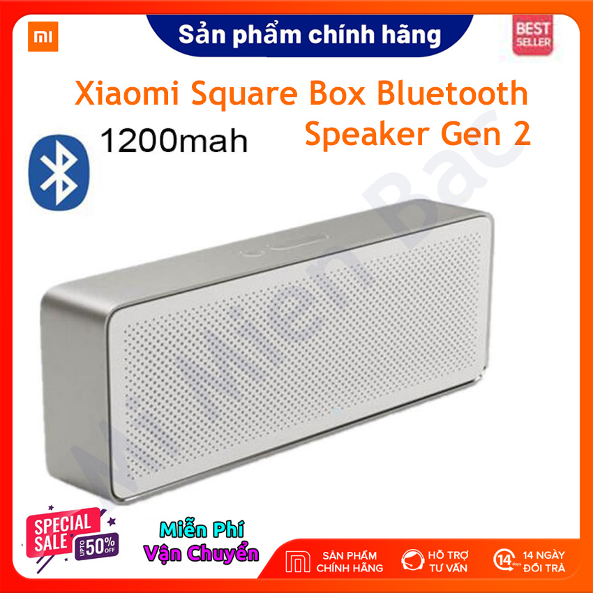 [TẶNG TAI NGHE IP] Loa Bluetooth Xiaomi Square Box Bluetooth Speaker Gen 2 XMYX03YM Bản 2020 – BH 6 Tháng – Mi Miền Bắc