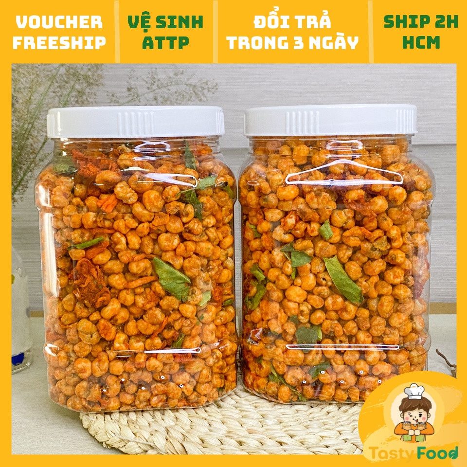600G Bắp Sấy Khô Bò Tasty Food | giòn, thấm vị, ngon tuyệt vời