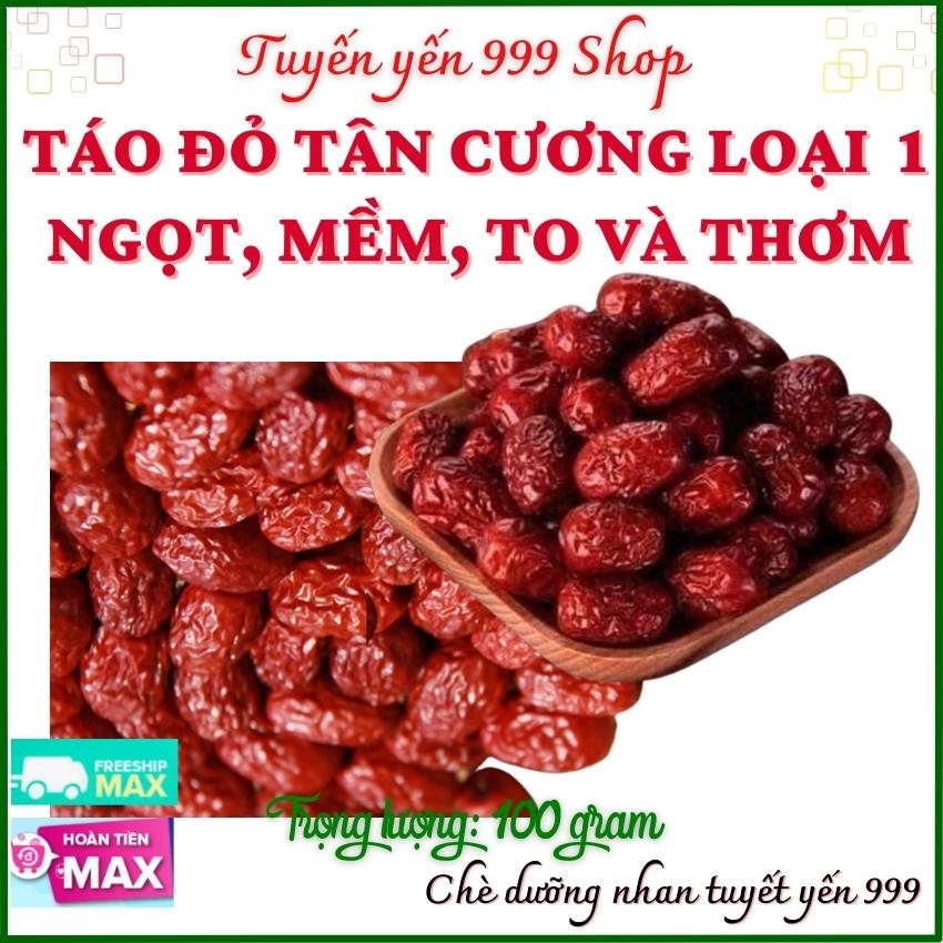 [Freeship]100 gr Táo đỏ Tân Cương - Hàng mới, trái to, ngọt- Tuyết yến 999 Shop