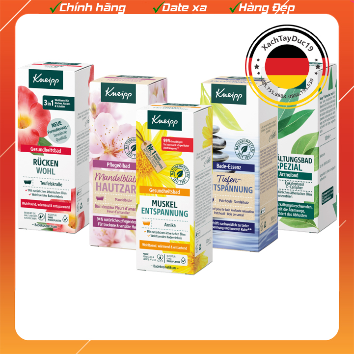 Tinh dầu tắm bồn kneipp 100ml của đức
