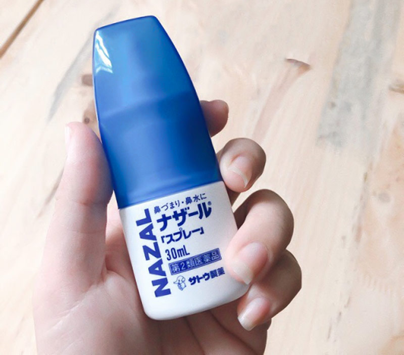 Bình xịt mũi Sato Nazal Nhật Bản 30ml - hỗ trợ điều trị viêm xoang