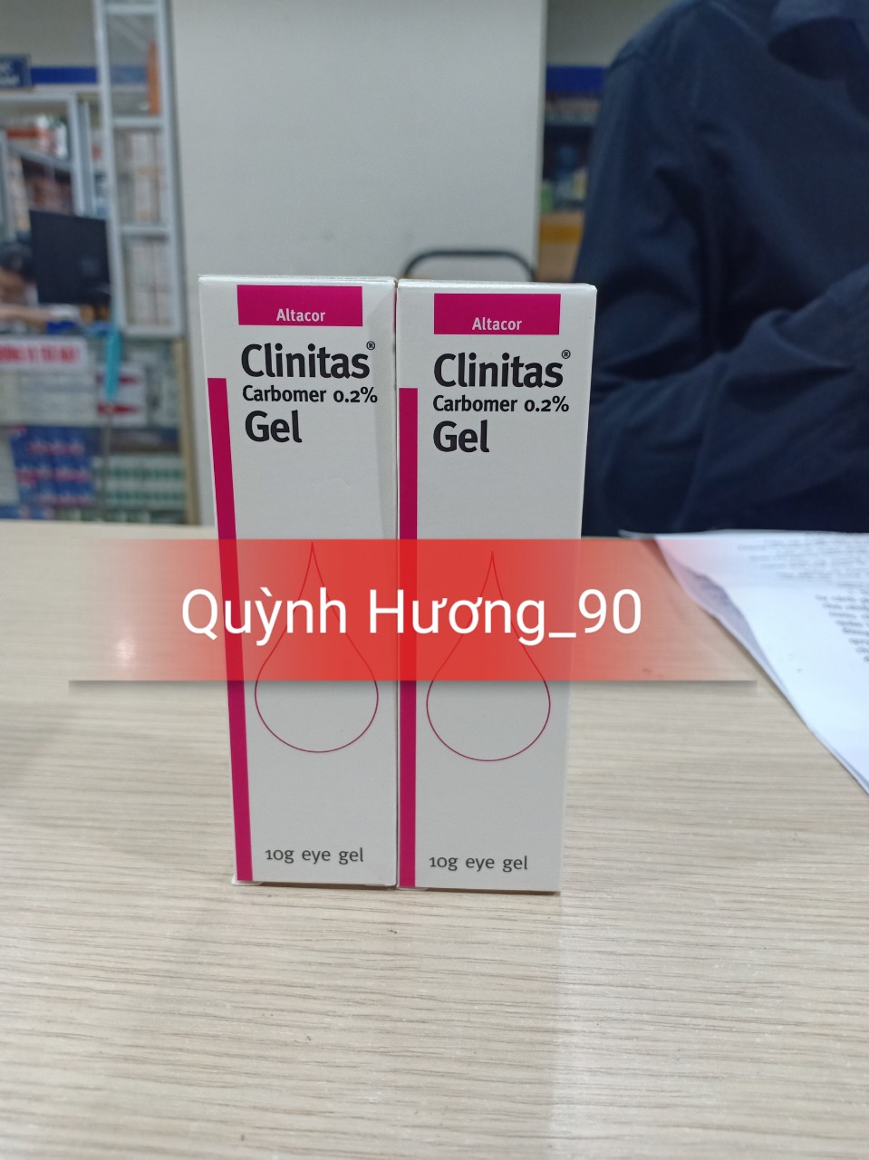 Gel tra mắt clinitas dành cho mắt khô