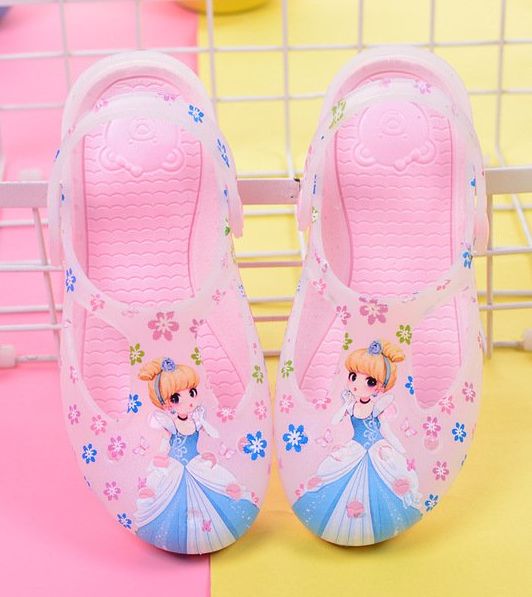 Giày búp bê bé gái hình Elsa QT63