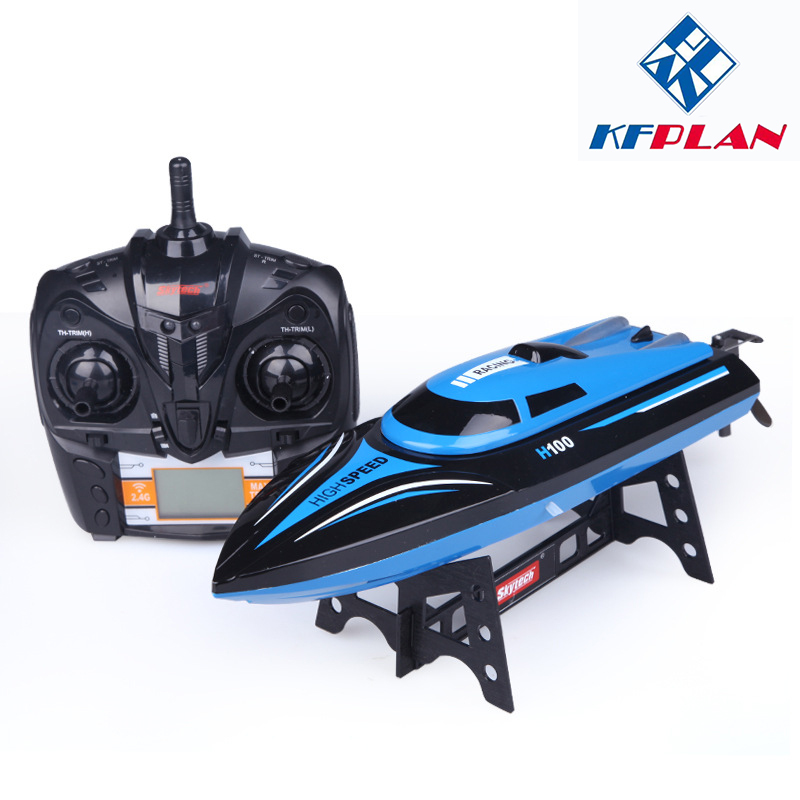 Tàu Cano Điều Khiển Từ Xa Tốc Độ Cao Giá  Rẻ H100, Chống Lật Thông Minh, Động Cơ Tản Nhiệt Siêu Bền