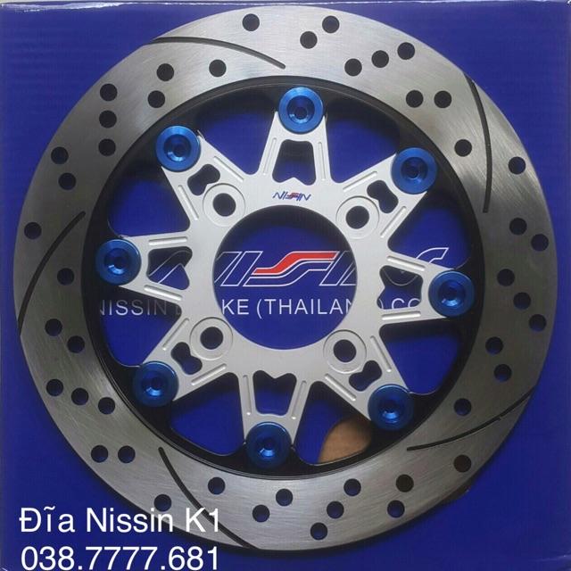 Đĩa Thắng Trước Nissin Size 220Mm Cho Mọi Loại Xe Hàng Thái Đẹp - K3