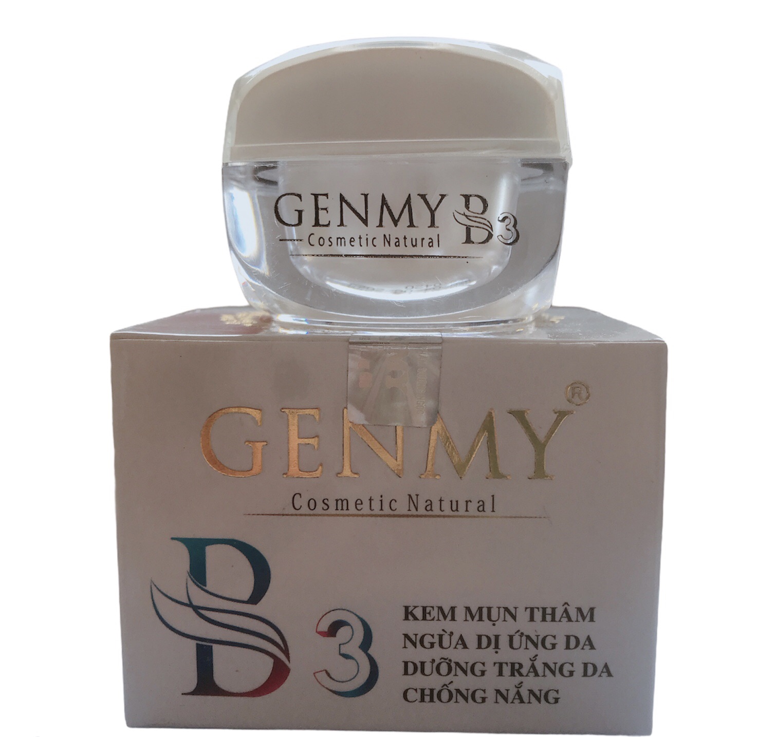 Kem genmy b3 mụn thâm liền sẹo 10g, 18g, trắng da chống nắng, ngừa dị ứng