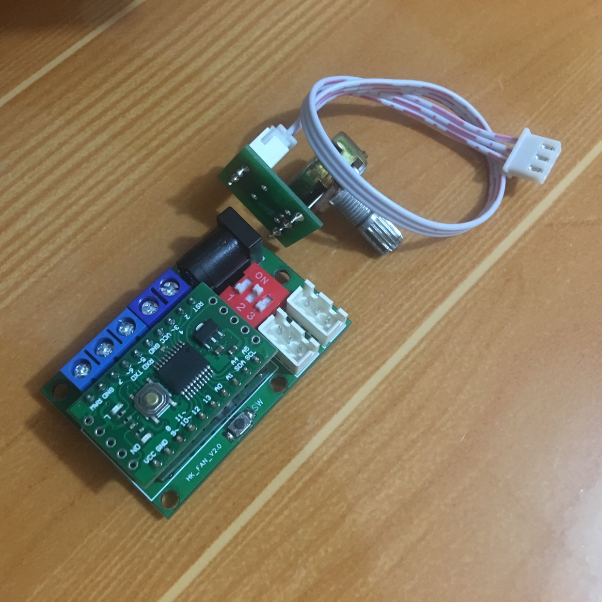 Mạch cấp xung điều tốc motor brushless BLDC chế quạt