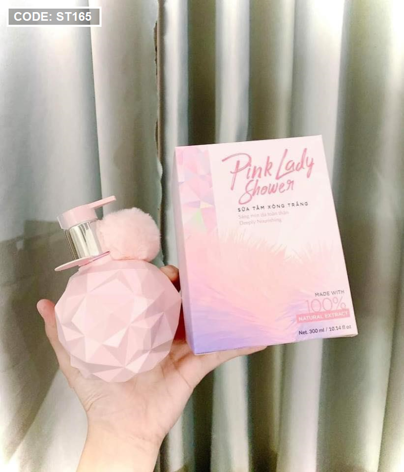 [HCM]Sữa tắm xông trắng Pink Lady Qlady sữa tắm  sữa tắm trắng da