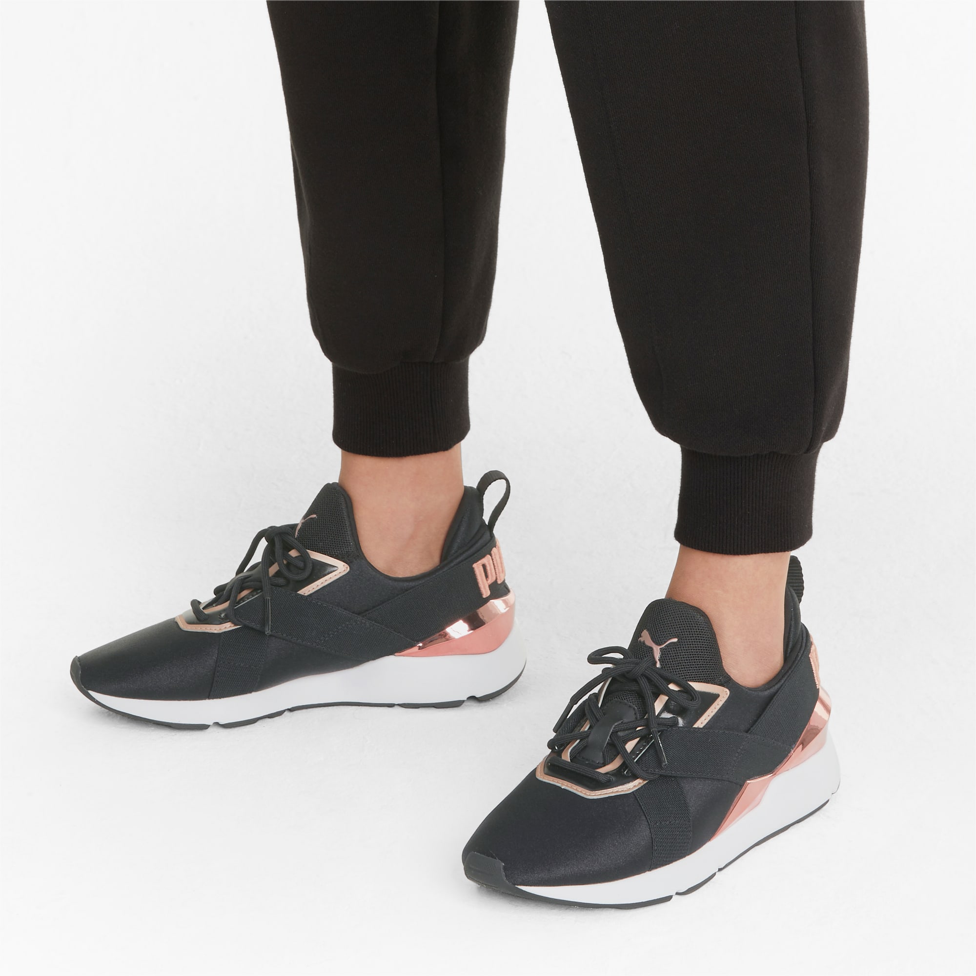 Giày Puma Muse X-3 Metallic Black Rose Gold Chính Hãng - Giày Sneaker Thể  Thao Puma Nữ Auth - [37513101] - Simple Sneaker | Lazada.vn