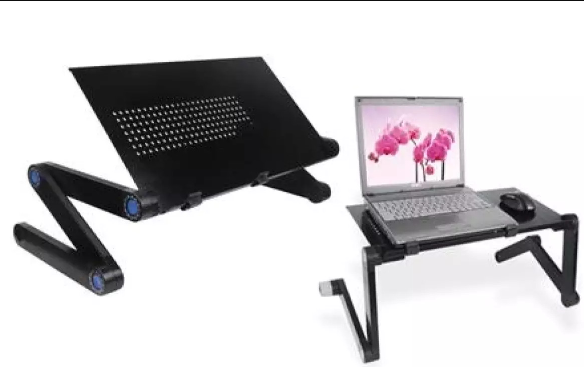 [HCM]Bàn Để Laptop Gấp Gọn Đa Năng Có Lưới Tản Nhiệt Thông Minh  chống bị mỏi vai, mỏi mắt- Bàn Để Máy Tính Laptop Xoay 360 Độ Gấp Gọn