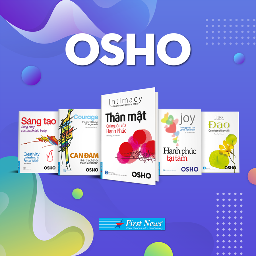 Combo osho - tìm kiếm giá trị cuộc sống - sách first news
