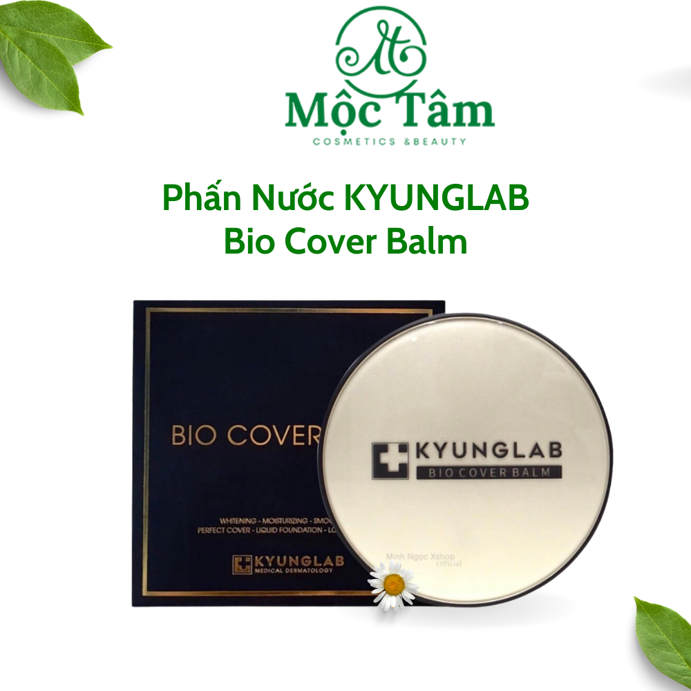 Cushion Kyung Lab Phấn Nước Tone Trắng Hồng Tự Nhiên SPF25, Giúp Chống Lão Hoá Da, Dùng Được Cho Da Treatment, Da Nhạy Cảm - Mộc Tâm Cosmetics