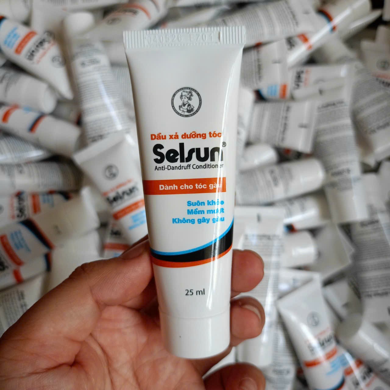Combo 5 tuýp Dầu xả dưỡng tóc Selsun 25ml/1tuýp- Hàng mini