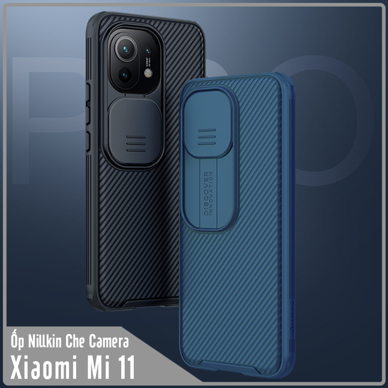 Ốp lưng Nillkin CamShield che camera cho Xiaomi Mi 11