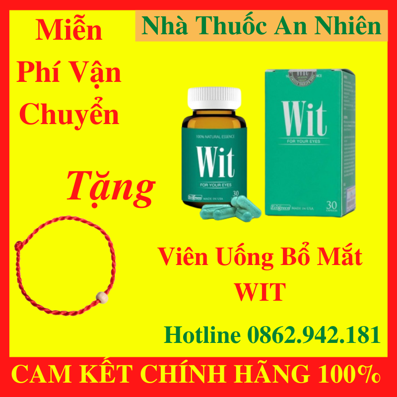 Viên uống bổ mắt wit 15 viên - an nhiên 1