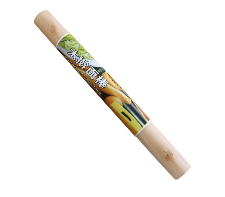 Cây cán lăn bột gỗ làm bánh 28cm b054