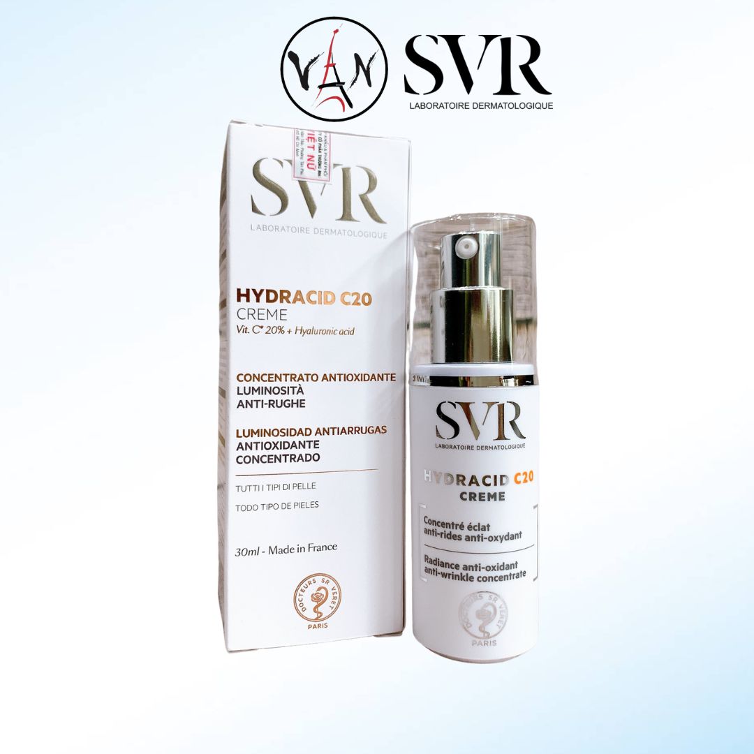 Kem dưỡng svr hydracid c20 creme giúp chống nhăn, làm sáng da 30ml