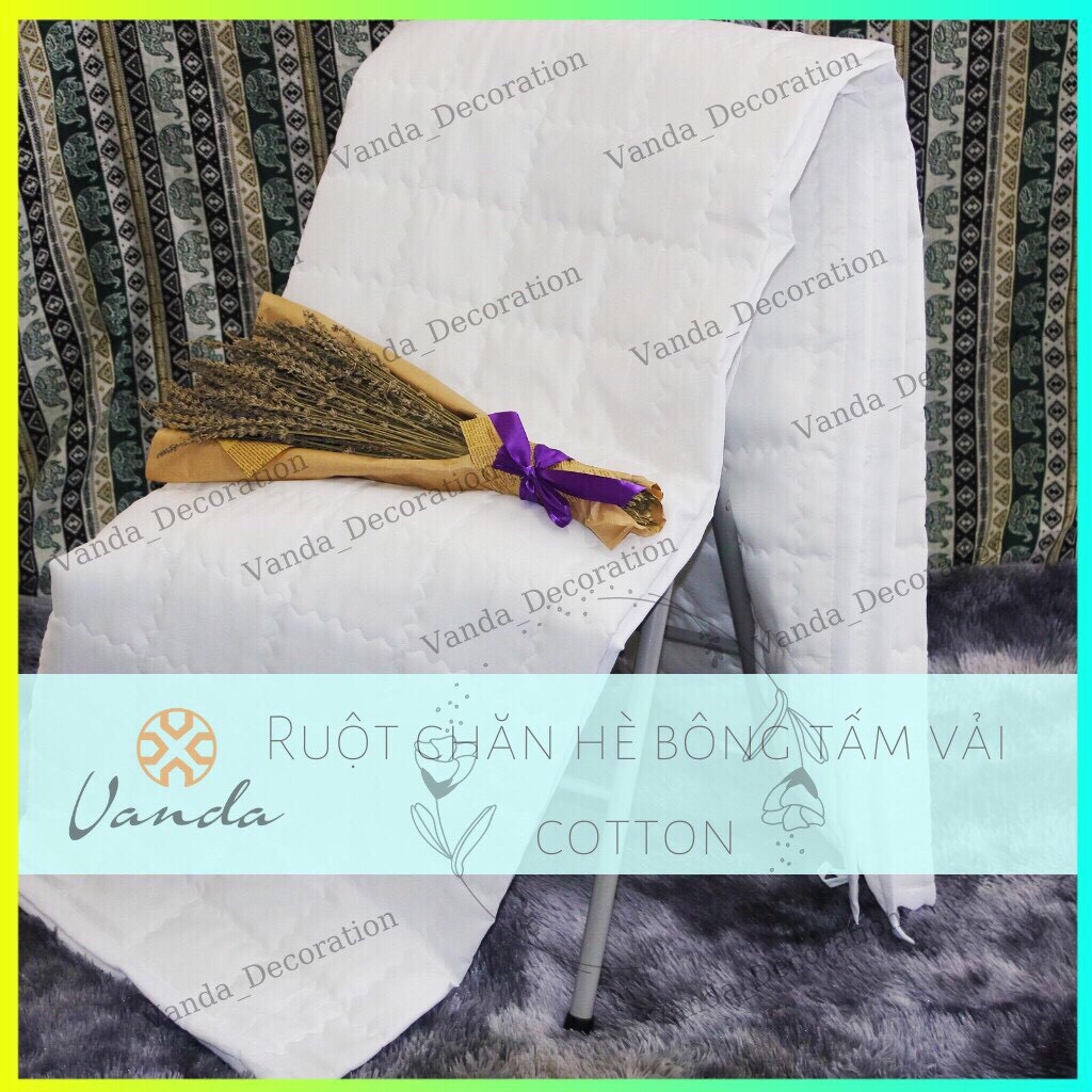 Ruột chăn hè bông tấm mỏng cao cấp Vanda 1,2kg
