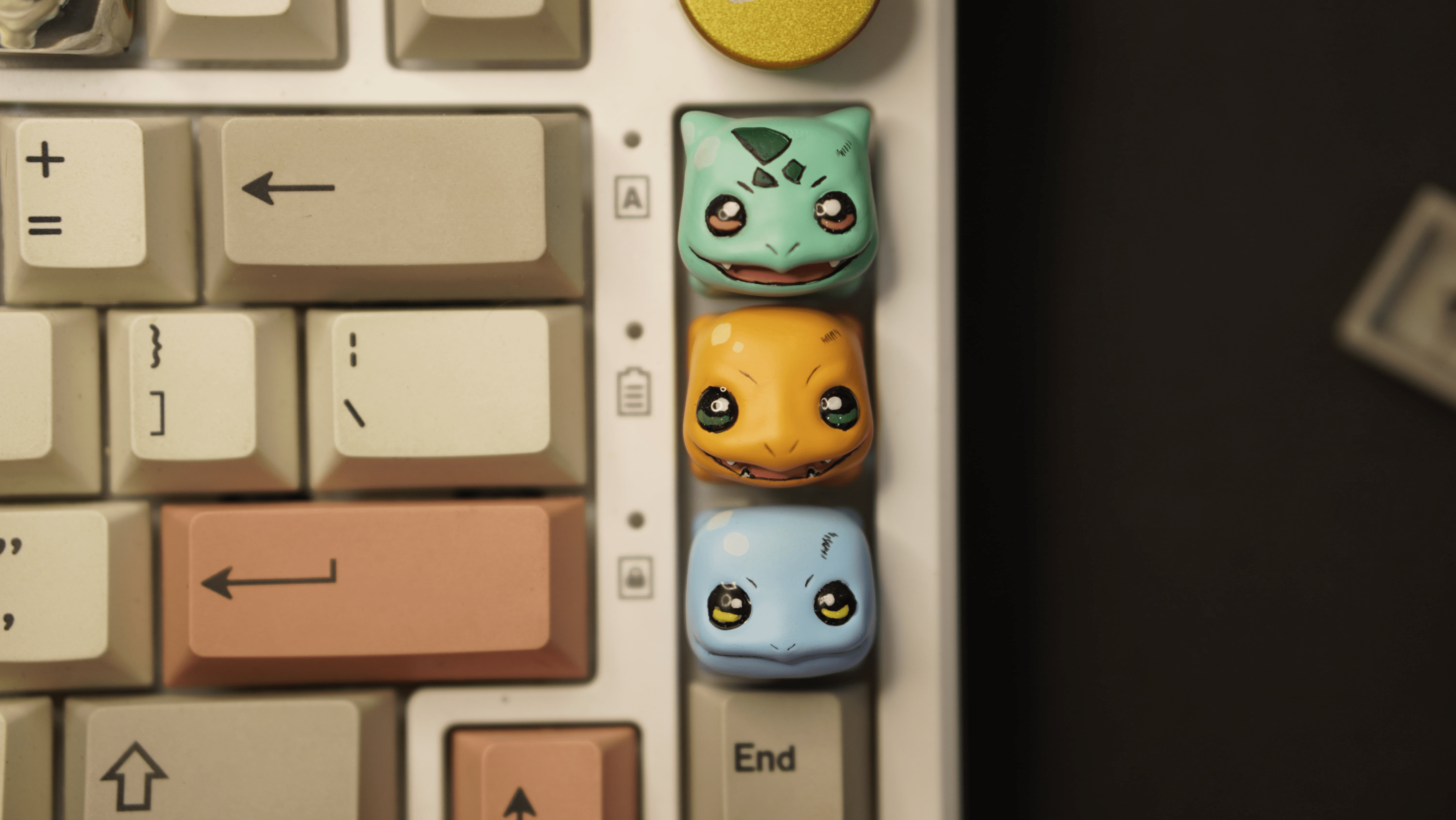 Keycap Pokemon MANGA style - Nút bàn phím cơ Pokemon
