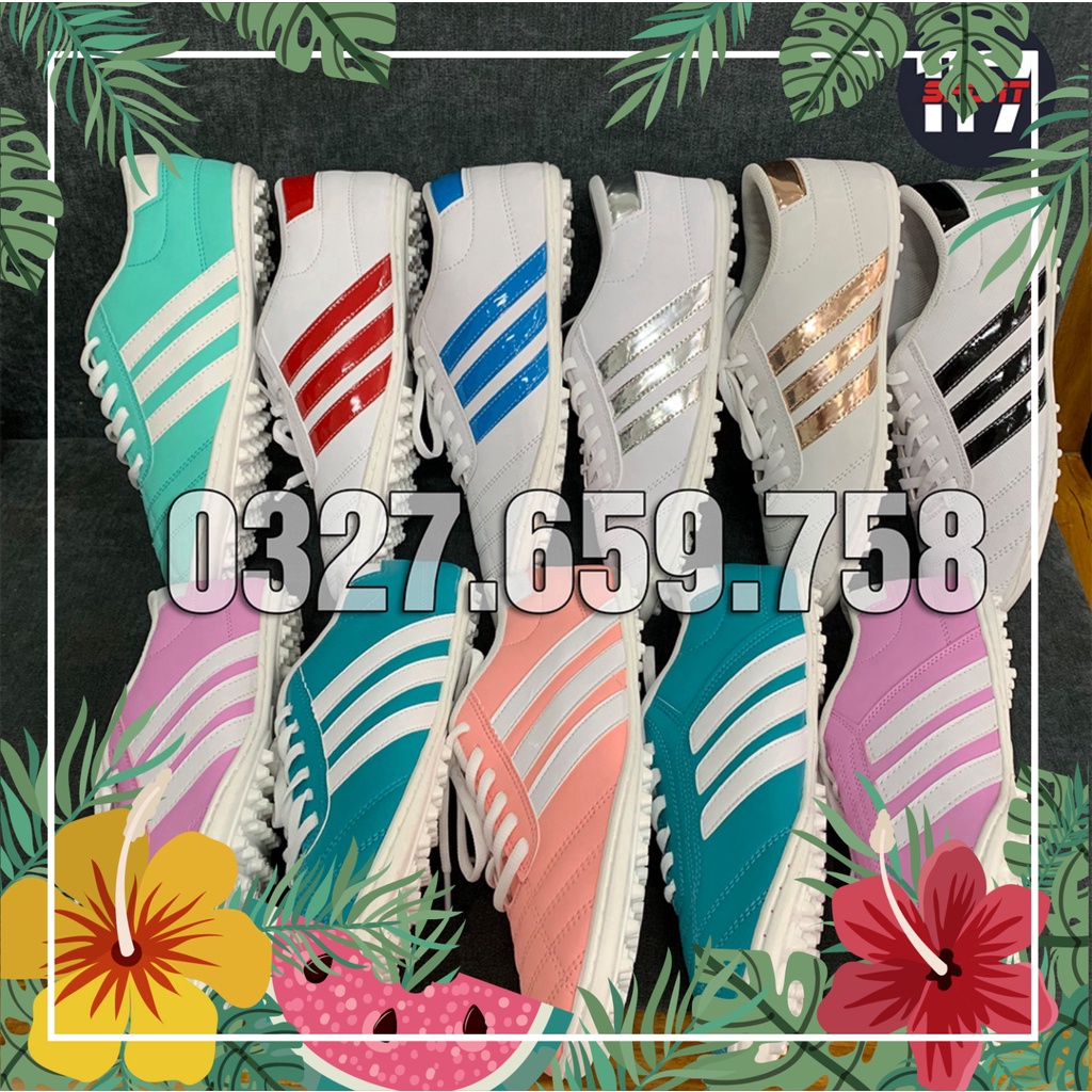 [HOT] Giày 3 Sọc Chất Lượng Cao Đế Cao Su Khâu Full Đế-Tặng Tất (vớ) [Có FS EXtra]