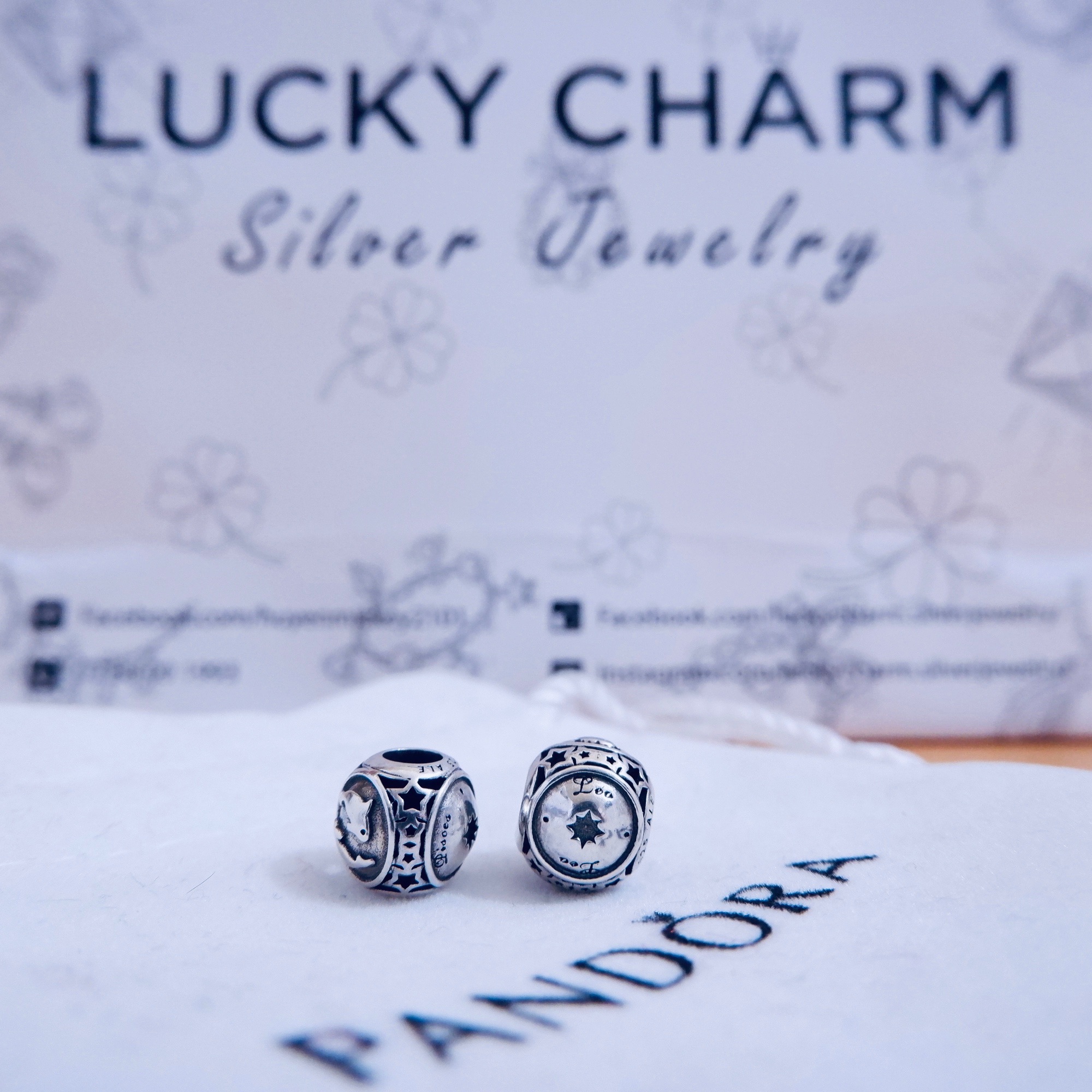 Charm cung sư tử Leo bạc 925