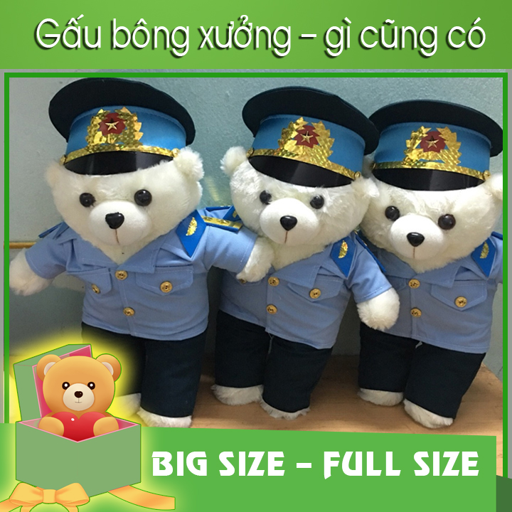 Gấu bông PKKQ – quà tặng lính – ship hàng siêu tốc