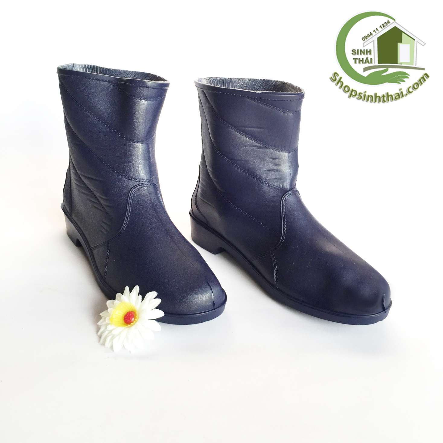 [HCM]Ủng đi mưa - làm vườn - ủng boot bảo hộ lao động - màu xanh