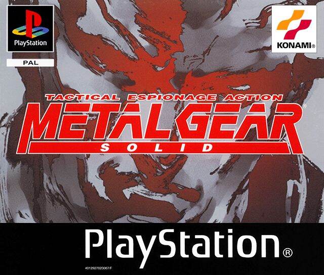 Game ps1 metal gear solid