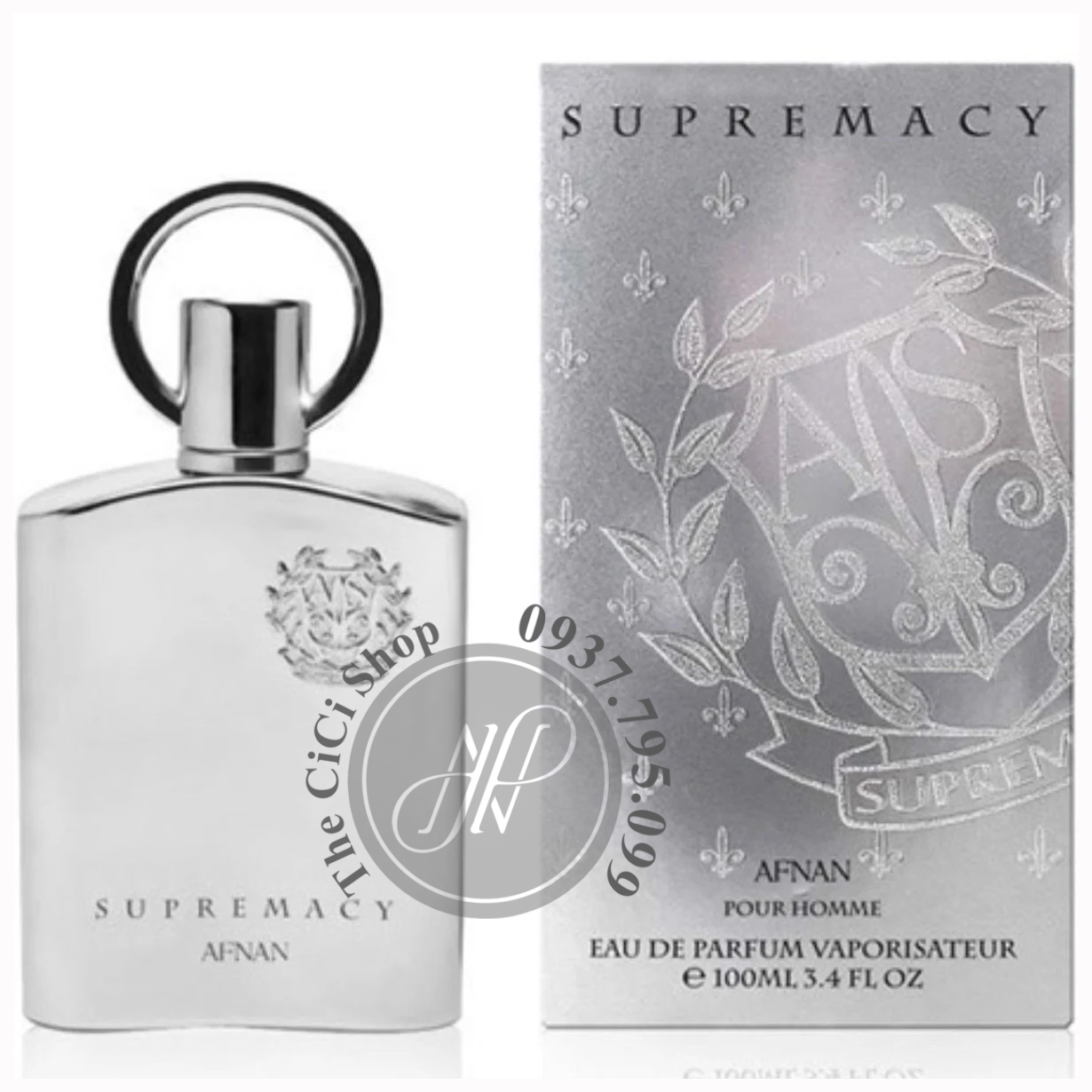 Nước hoa nam Afnan Supremacy Silver 100ml