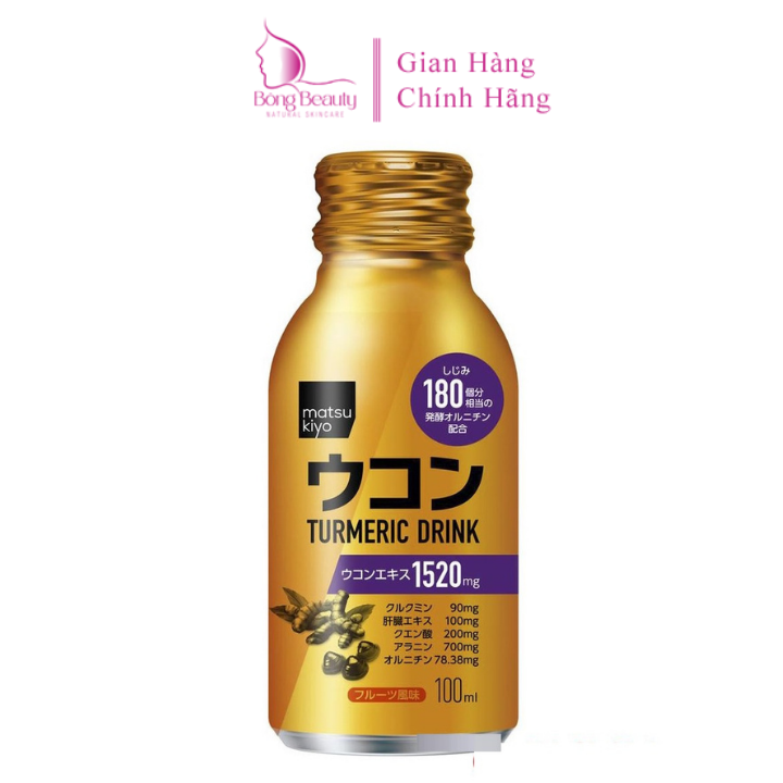 Nước uống tinh chất nghệ nước nano nhật bản giúp đẹp da cân bằng nột tiết