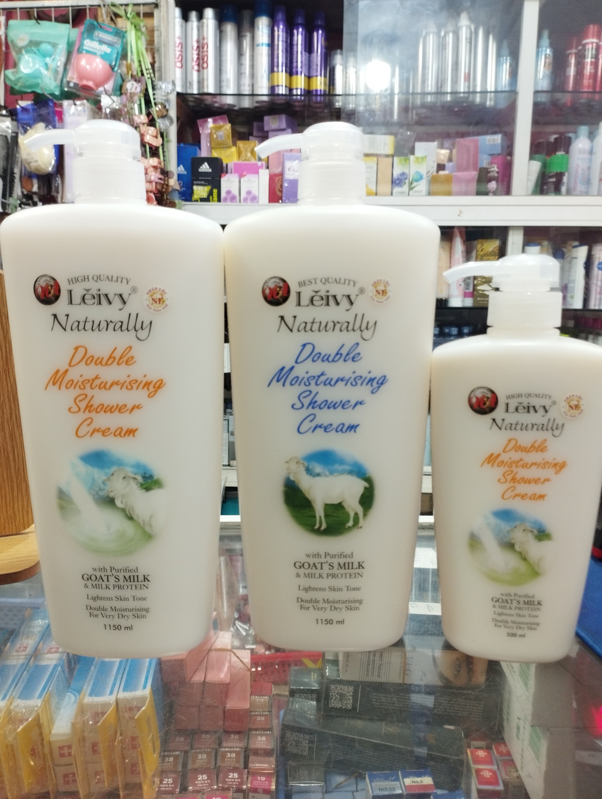 Sữa tắm Dê cao cấp Leivy Naturally