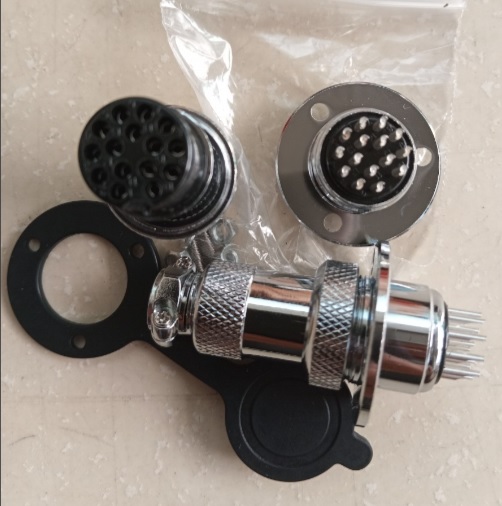 Bộ giắc cắm đực và cái m19 15 chân